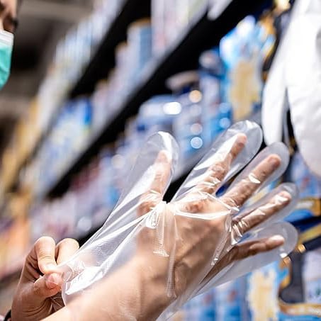 جوانتي بلاستيك شفاف