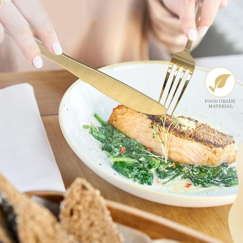 طقم ادوات مائدة بلاستيك