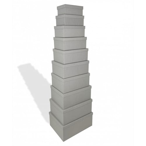 أطقم علب هدايا 10 حبات بعدة ألوان