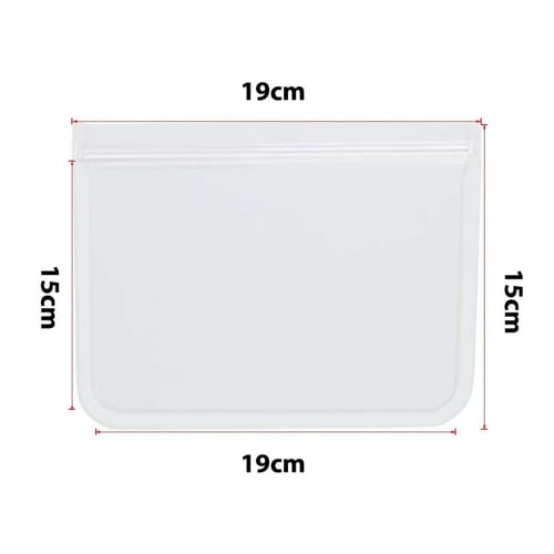 اكياس حافظة بلاستيك شفافة محكمة الاغلاق