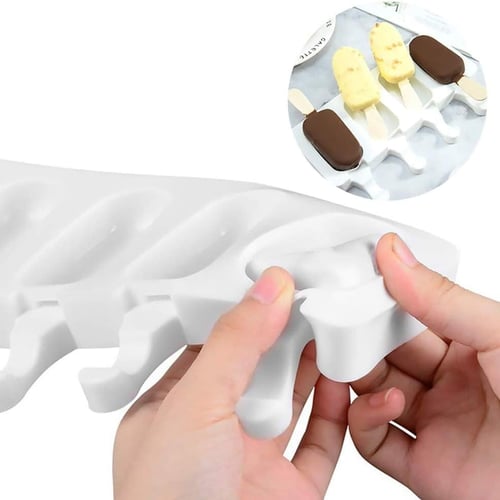 قوالب ايسكريم مع اعواد خشبية