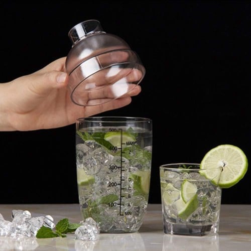 شيكر 520 مل للعصيرات و القهوة الباردة