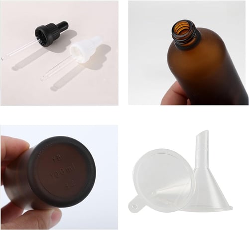 علب سيروم فارغة بعدة مقاسات بني