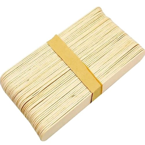 عود ايسكريم خشبية