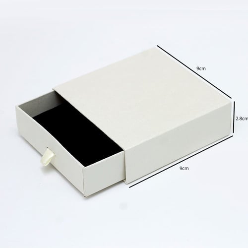 علب اكسسوارات سحاب 9*9*2.8 سم بعدة الوان