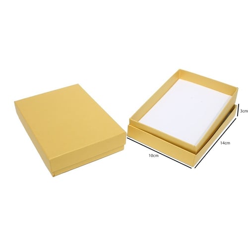 علب اكسسوارات فاخرة بعدة الوان (10*14*3سم )