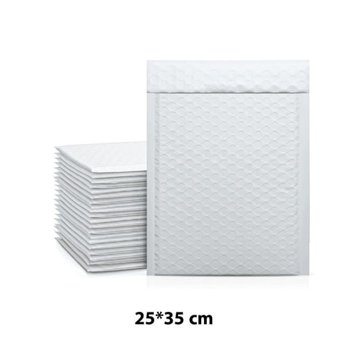 اكياس شحن بفقاعات ابيض 25*35سم