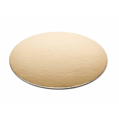 قاعدة كيك ذهبية