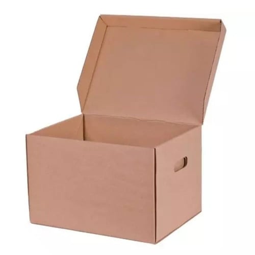 كرتون شحن بغطاء متصل