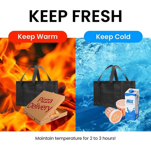 حقائب حافظة للأكل والمشروبات بعدة مقاسات