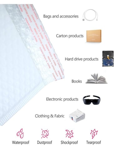 اكياس الشحن بفقاعات مقاس 20*30سم