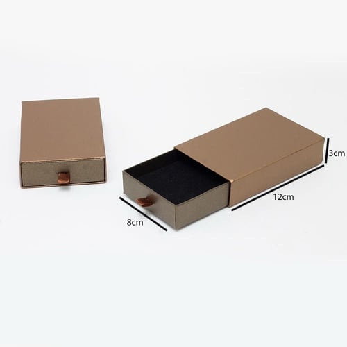 علب إكسسوارات بعدة ألوان 8*12*3 سم