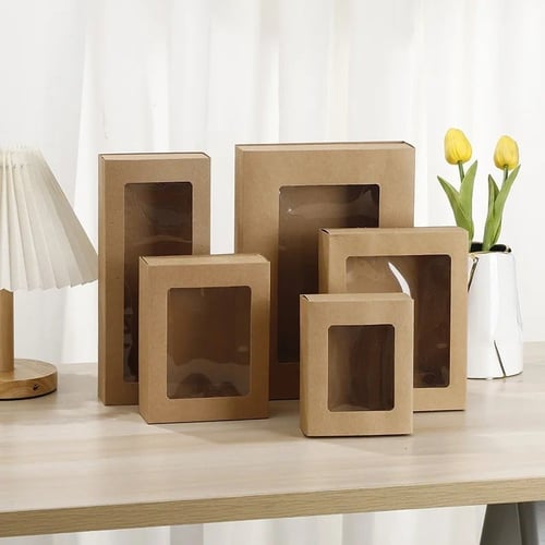 علب ورقية متعددة المقاسات