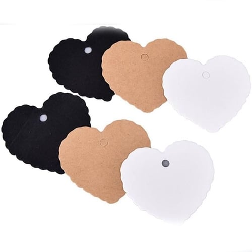 كروت تعليق على شكل قلب