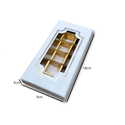 علب حلويات مقسمة 18 مقسم