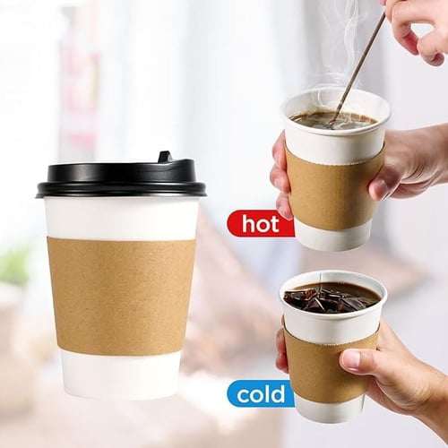 حزام ورقي للأكواب الورقية قابل للطباعة