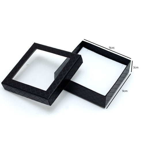 علب اكسسوارات 9*9*3 سم بعدة الوان