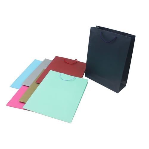 اكياس هدايا ورقية بعدة الوان 31*12*40 سم