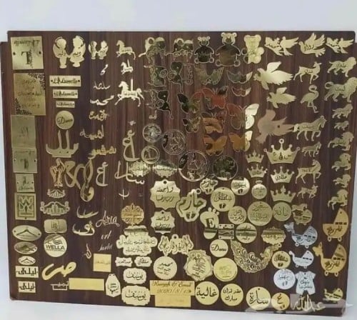 طباعة لوقو اكريليك حسب الطلب 3 سم