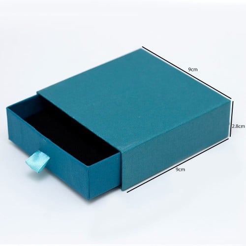 علب اكسسوارات سحاب 9*9*2.8 سم بعدة الوان