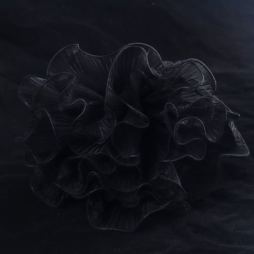 تغليف ورد قماشي اسود