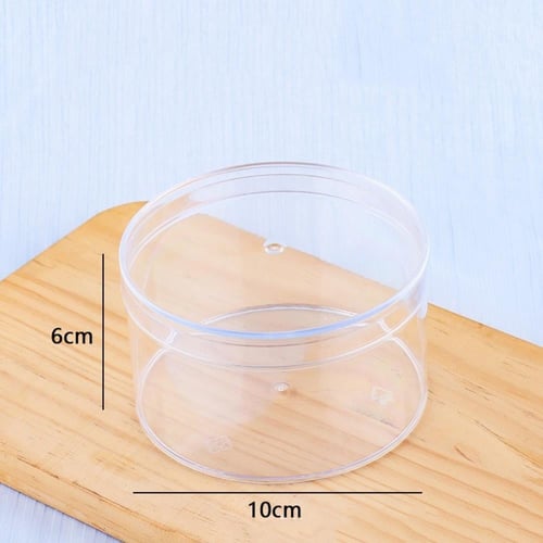 علب اكريليك دائرية بعدة مقاسات