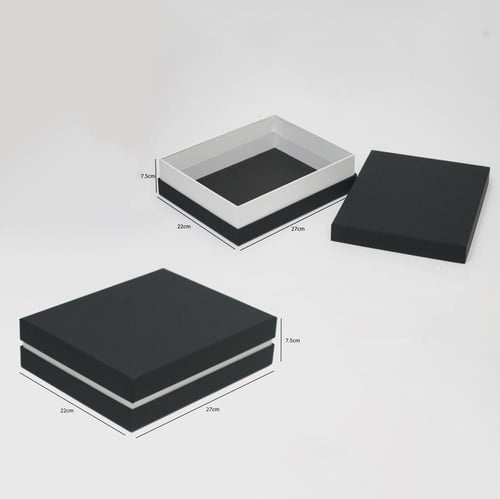 علب هدايا فاخرة بغطاء منفصل