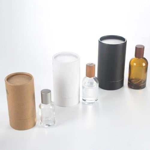 علب عطور اسطوانية مقاس 7*16 سم بعدة الوان
