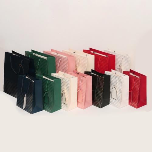 أكياس هدايا بتصميم شبك