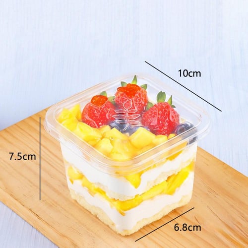 علب حلى بلاستيك