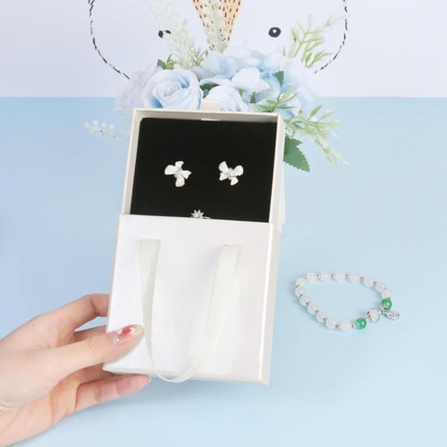 علب اكسسوارات 7*9*3 درج بيد بعدة الوان