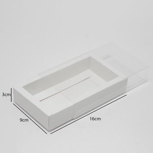 علب هدايا سحاب شفافة