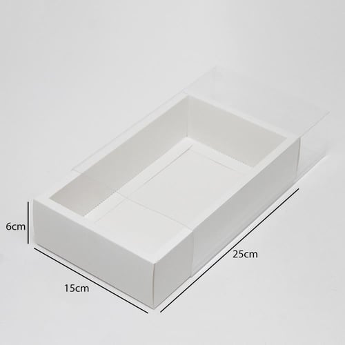 علب هدايا سحاب شفافة