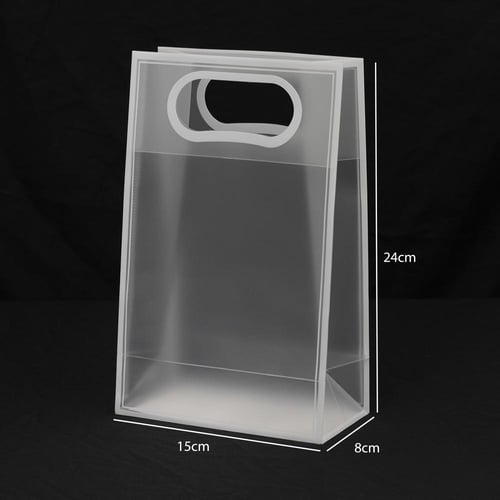 أكياس هدايا ثلجي بإطار ملون