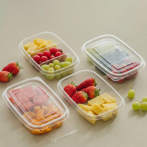 علب طعام بلاستيك بغطاء محكم