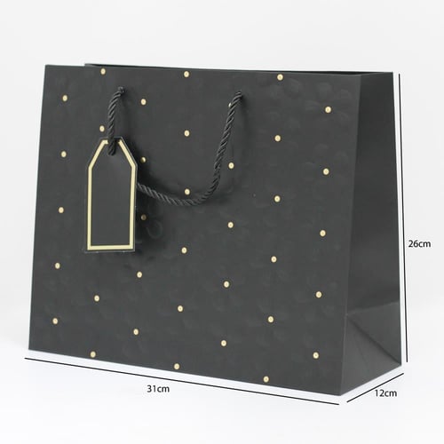 أكياس هدايا مزخرفة بتصميم ورد