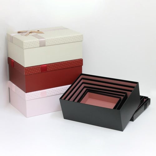 طقم علب هدايا فاخرة