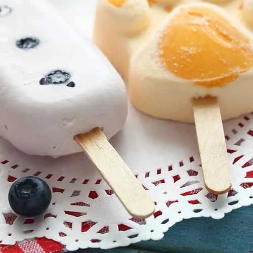 عود ايسكريم خشبية