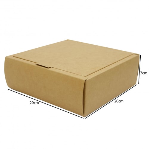 علب ورقية متعددة الاستخدمات 20*20*7 سم بعدة الوان