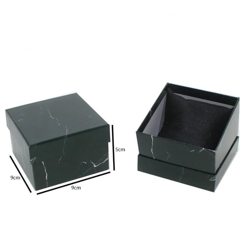 علب ساعات واساور بمخدة (9*9*5سم) بعدة ألوان