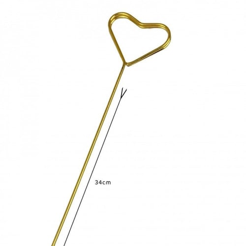 حامل كرت استيل بشكل قلب