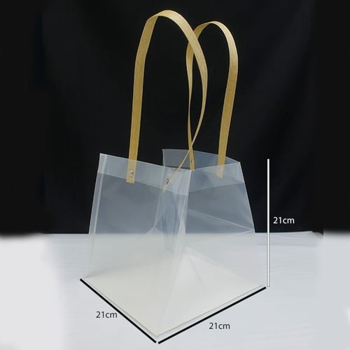 اكياس هدايا شفافة بعدة مقاسات