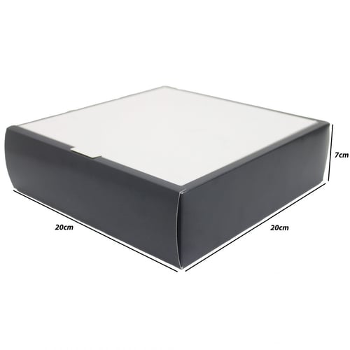 علب ورقية متعددة الاستخدمات 20*20*7 سم بعدة الوان