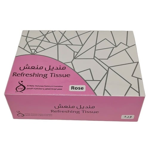 مناديل بعطر الورد