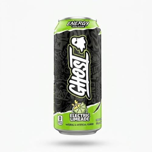 مشروب الطاقة غوست إينرجي بدون سكر - Ghost Energy Electric Limeade 473ml