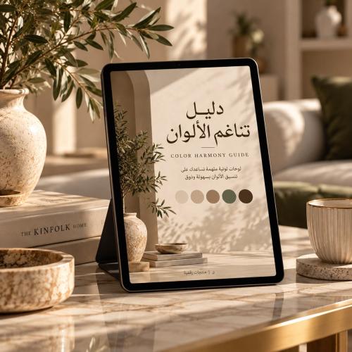 دليل تنسيق ألوان المنزل | لوحات ألوان وتطبيقات جاهزة