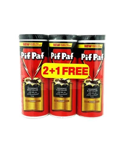 بيف باف Pif Paf بودرة قاتل الصراصير والنمل بوزن100...