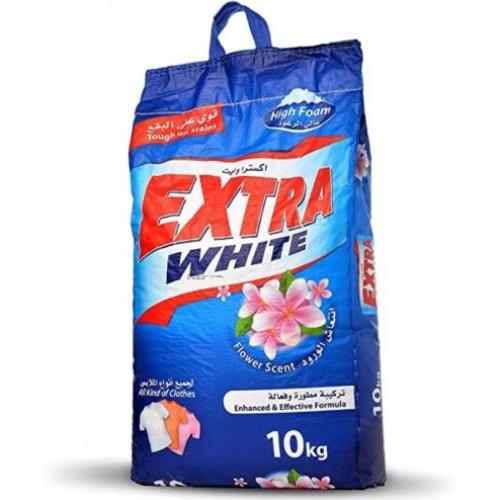 اكسترا وايت EXTRAWHITE مسحوق غسيل عادي وزن 10كيلو
