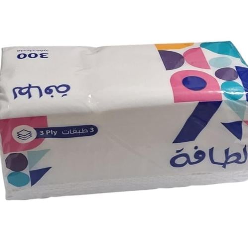 كرتون مناديل وجه لطافة عدد 50 بوكس