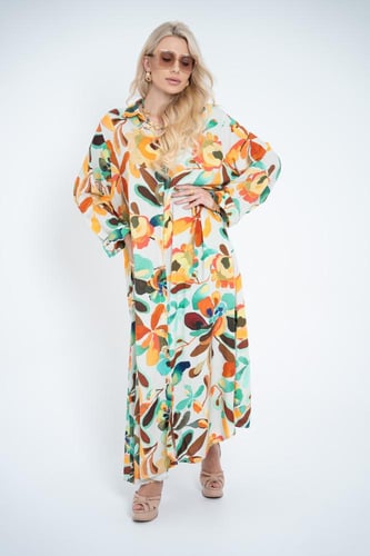 فستان مناسبات ملون 2025